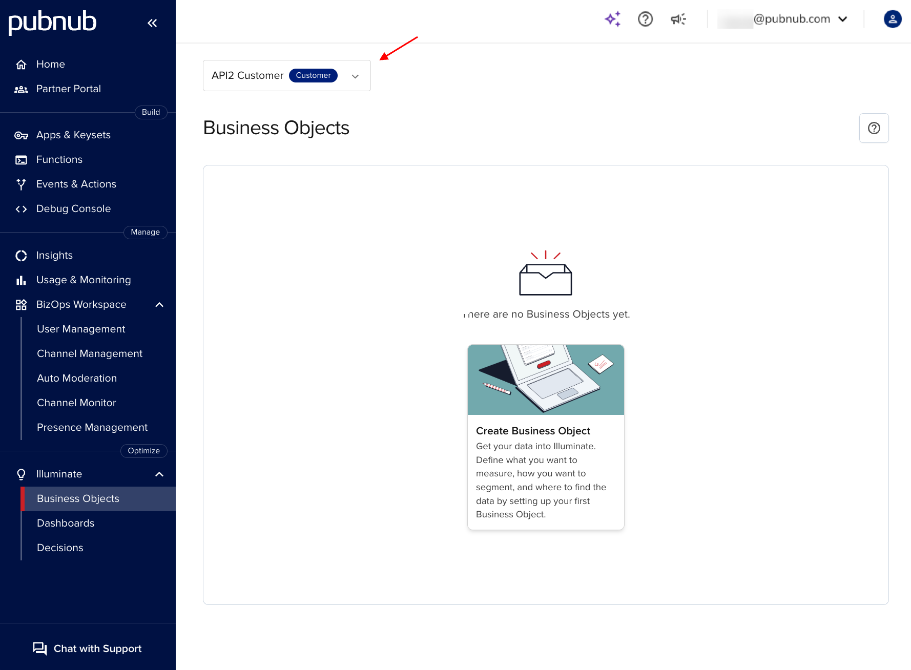 Create Business Object for end customers