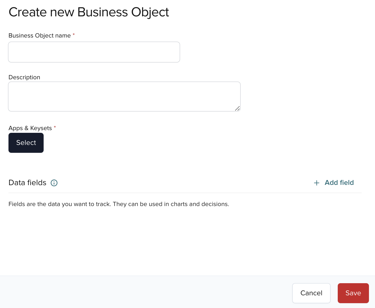 Create new Business Object