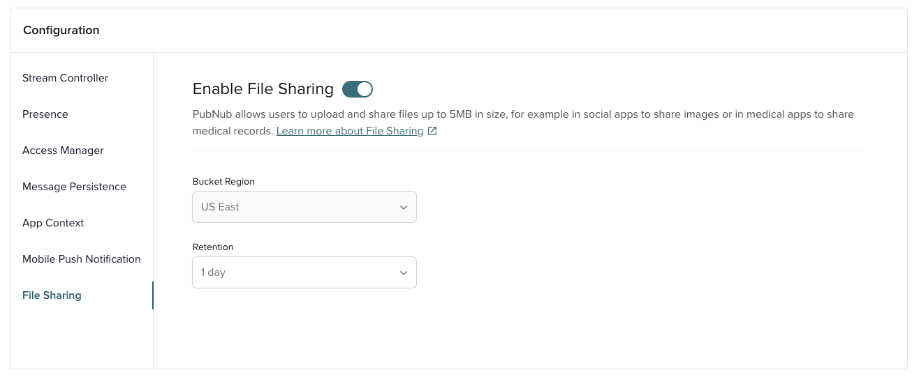 Enable File Sharing